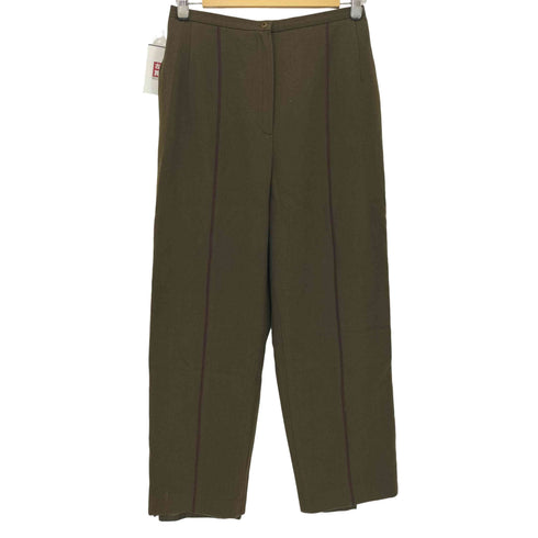 HARVE BENARD パイピング ウールパンツ import レディース 8P