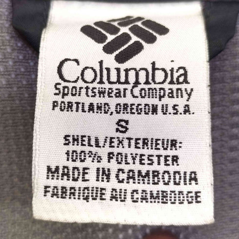 コロンビアスポーツウェア Columbia Sportswear 90s GRT 裾ドローコード メッシュ切替ベスト メンズ JPN:S