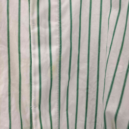 マカフィー MACPHEE 24SS ストライプ シャーティング バックリボン シャツ レディース JPN:36
