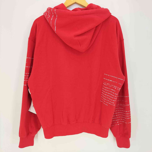 WISH FOR EVER HEAVY WEIGHT ERROR LOGO PRINT DOUBLE ZIP HOODI ヘビーウエイトエラーロゴプリントダブルジップフーディ メンズ import:M