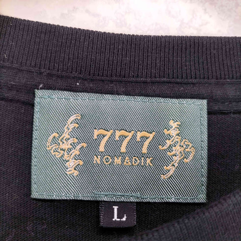NO MADIK 777 GANJI SKULL KURO TEE street メンズ JPN:L