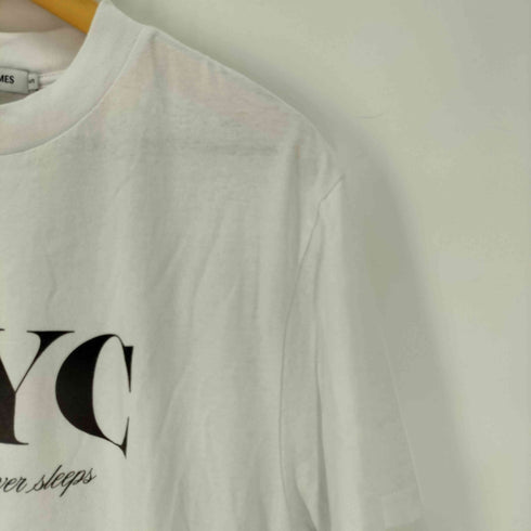 ドゥーズィエムクラス DEUXIEME CLASSE ARAMINTA JAMES/アラミンタ ジェームス CITY NEVER Tシャツ NYC メンズ import:S