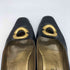 イヴサンローラン Yves Saint Laurent ゴールド レザーパンプス レディース 36 1/2