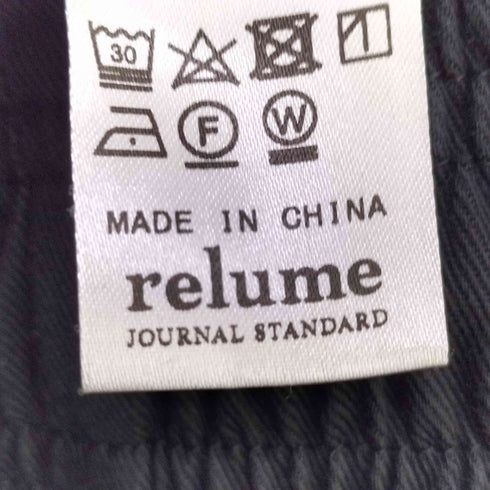 ジャーナルスタンダードレリューム JOURNAL STANDARD relume テーパード イージーパンツ メンズ S