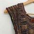 ミッソーニ MISSONI イタリア製 総柄 ノースリーブ サマーニット チュニック ワンピース レディース