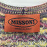 ミッソーニ MISSONI イタリア製 総柄 ノースリーブ サマーニット チュニック ワンピース レディース
