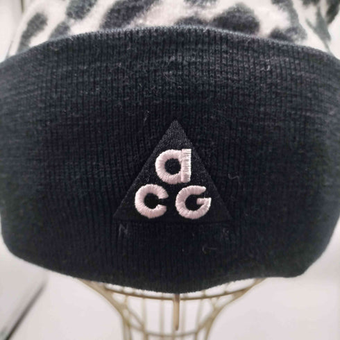 ナイキエーシージー NIKE ACG レオパード柄 フリースビーニー メンズ