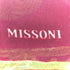 ミッソーニ MISSONI イタリア製 総柄 シルク 100 大判 スカーフ レディース