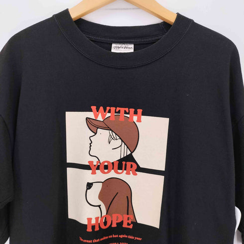 シャカウェアー SHAKA WEAR イラストプリント クルーネックTシャツ メンズ import:M