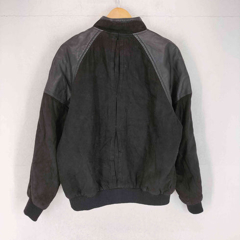 ANGEL LEATHER スエード 切替 レザージャケット メンズ JPN:M