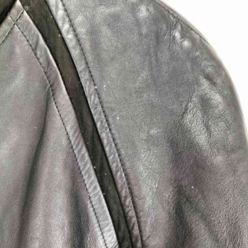 ANGEL LEATHER スエード 切替 レザージャケット メンズ JPN:M