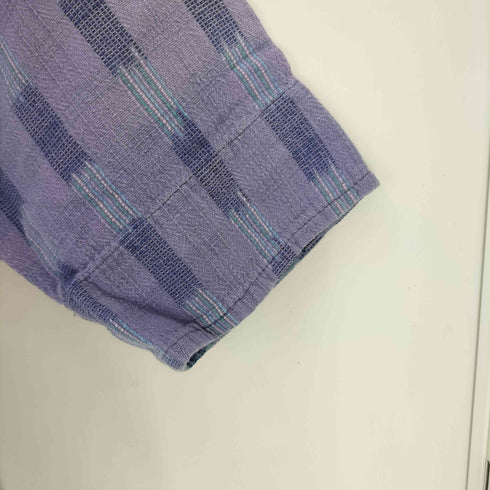 COLOUPZ HANDWOVEN オープンカラーシャツ american casual レディース