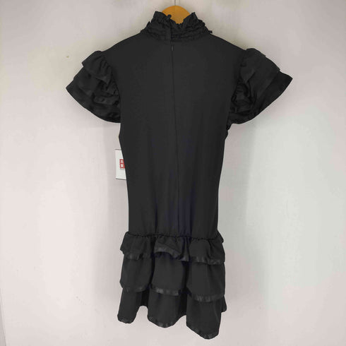 レースフリルデザイン S/S ワンピース レディース JPN:L