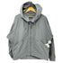 ユニクロユー UNIQLO U 25SS フーデッドブルゾン グレー Mサイズ メンズ JPN:M