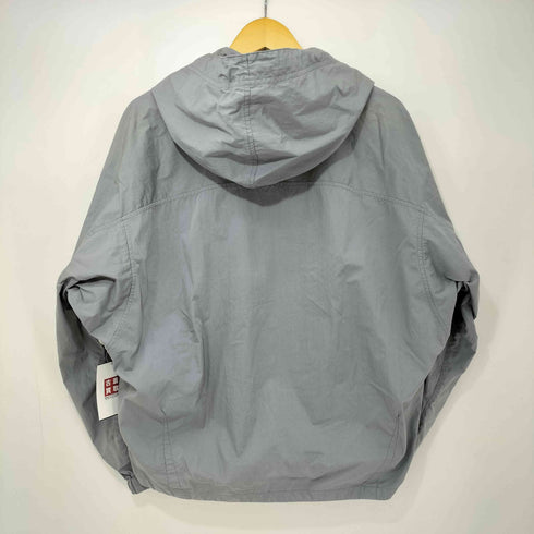 ユニクロユー UNIQLO U 25SS フーデッドブルゾン グレー Mサイズ メンズ JPN:M