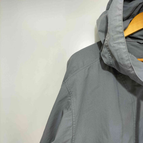 ユニクロユー UNIQLO U 25SS フーデッドブルゾン グレー Mサイズ メンズ JPN:M