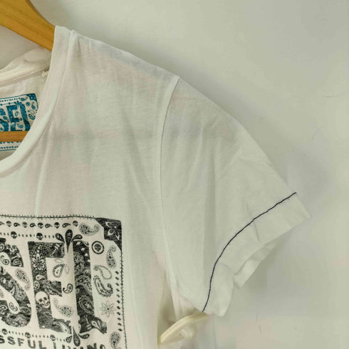 ディーゼル DIESEL スカル ペイズリー Tシャツ メンズ import:XS