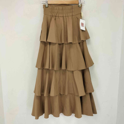 ジュノア JUNOAH コルセットデザインフリルスカート レディース JPN:M