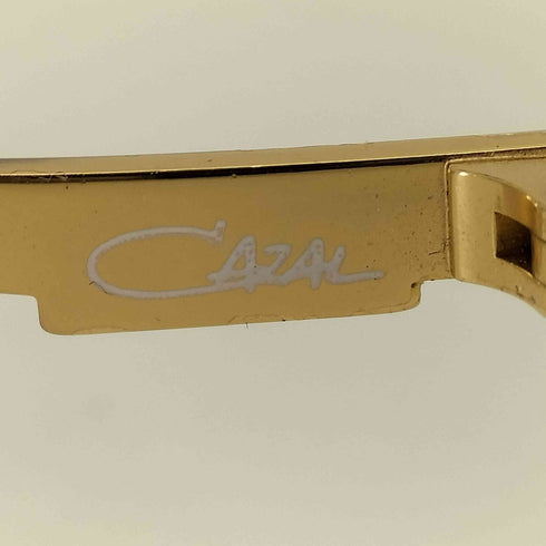 カザール CAZAL ドイツ製 ハーフリム デザイン 眼鏡 サングラス メンズ 55□20 135