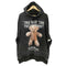 Teddy Bear ロゴプリント ルーズサイズ ケミカルプルパーカー メンズ JPN:46