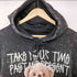 Teddy Bear ロゴプリント ルーズサイズ ケミカルプルパーカー メンズ JPN:46