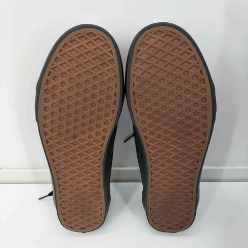 バンズ VANS OLD SKOOL LEATHER BLACK オールドスクール レザー ブラック メンズ JPN:28