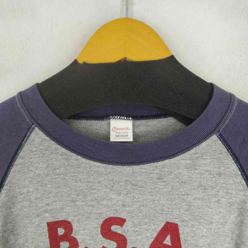 チェスウィック Cheswick カナダ製 東洋エンタープライズ 染み込みプリント ラグラン S/S Tシャツ メンズ JPN:M