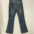 foxxy tail jeans 00S ラメ 装飾 ローライズ ダメージ ワイドレッグ フレア デニム パンツ Y2K レディース 30