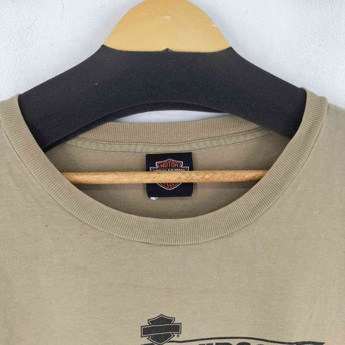 ハーレーダビッドソン HARLEY-DAVIDSON 00S グラフィックプリント ノースリーブ Tシャツ メンズ 3XL