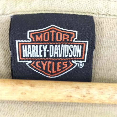 ハーレーダビッドソン HARLEY-DAVIDSON 00S グラフィックプリント ノースリーブ Tシャツ メンズ 3XL