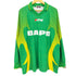 アベイシングエイプ A BATHING APE 26ss APE FLAME MONOGRAM JACQUARD LOGO RELAXED FIT FOOTBALL JERSEY メンズ JPN:XL