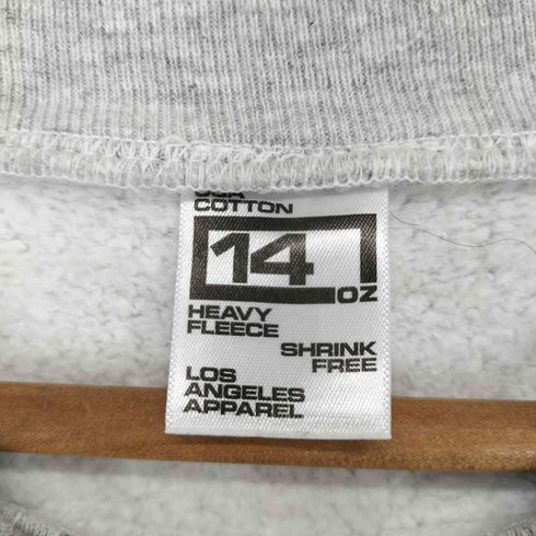 ロサンゼルスアパレル Los Angeles Apparel USA製 14oz スウェット トレーナー メンズ L