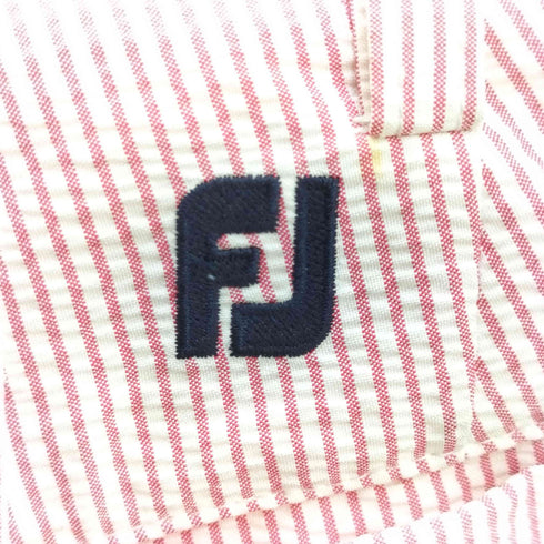FOOTJOY ストライプ シアサッカー ゴルフ ロングパンツ メンズ W31