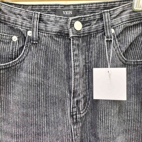 VION Stripe Wide Denim Pants メンズ S