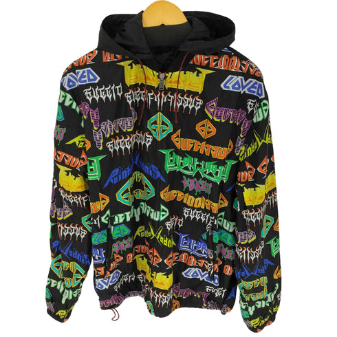 グッチ GUCCI Metal Logo Nylon Jacket メタル ロゴ ナイロンジャケット メンズ 46