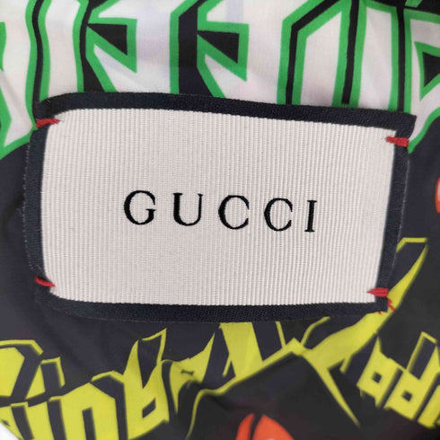 グッチ GUCCI Metal Logo Nylon Jacket メタル ロゴ ナイロンジャケット メンズ 46