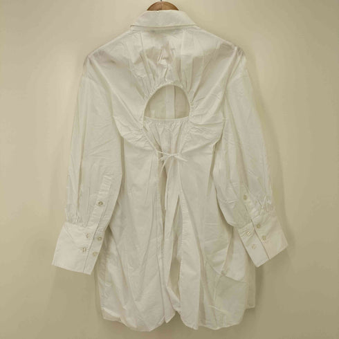 ザラ ZARA バックオープンチュニックシャツ レディース import:M