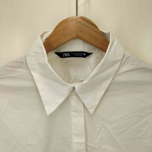 ザラ ZARA バックオープンチュニックシャツ レディース import:M