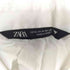 ザラ ZARA バックオープンチュニックシャツ レディース import:M