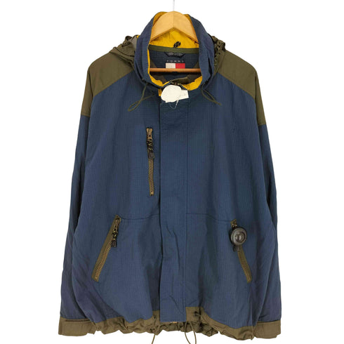 トミーヒルフィガー TOMMY HILFIGER 90S リップストップ ナイロン ジャケット メンズ L