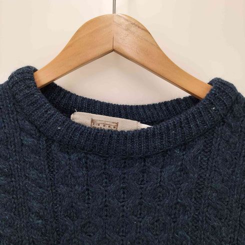 ARAN SWEATER MARKET アイルランド製 フィッシャーマンセーター メンズ import:L