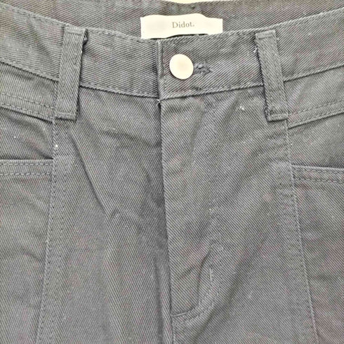 Didot.showroom デザインステッチ コットンパンツ レディース JPN:S