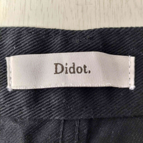Didot.showroom デザインステッチ コットンパンツ レディース JPN:S