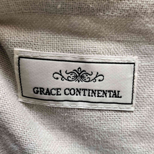 グレースコンチネンタル GRACE CONTINENTAL フラワーモチーフ カゴバッグ レディース