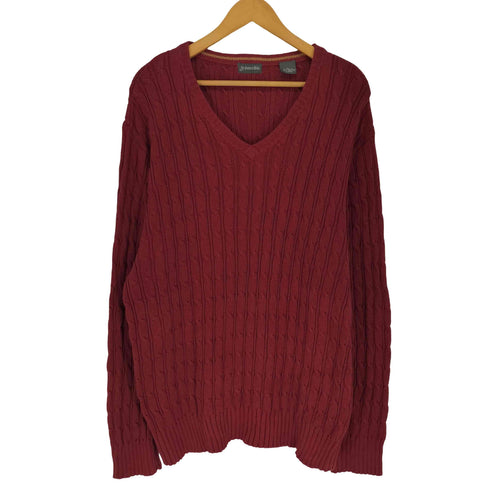セントジョンズベイ STJOHNS BAY ケーブルニット メンズ JPN:XL