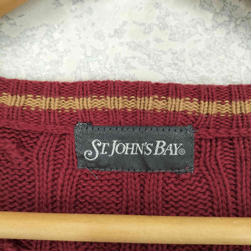 セントジョンズベイ STJOHNS BAY ケーブルニット メンズ JPN:XL