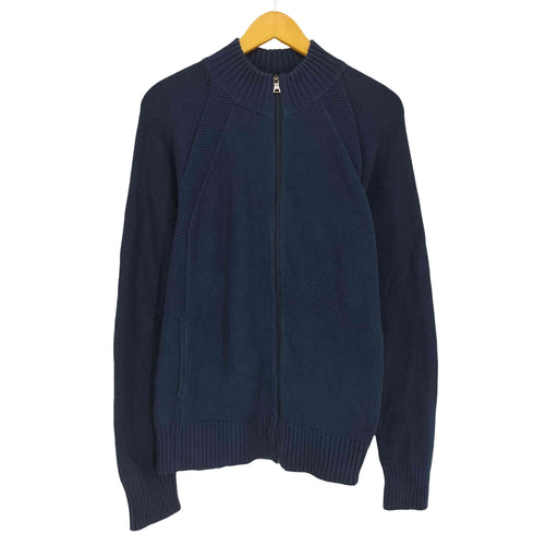 ゲス GUESS ジップアップニットカーディガン メンズ import:M