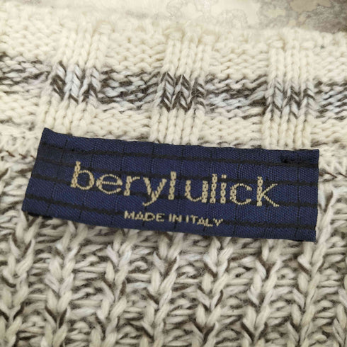 BERY ULICK Vネックニット メンズ import:M