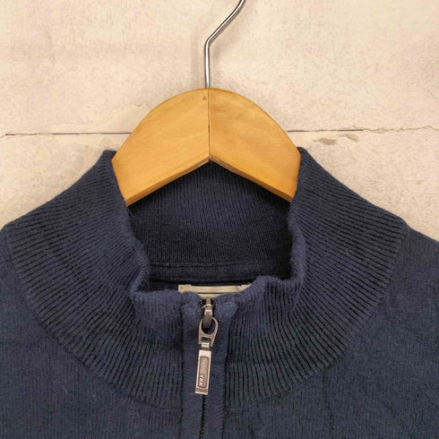エルエルビーン L.L.Bean コットン/カシミヤ・セーター、クォータージップ メンズ import:XL
