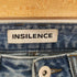 INSILENCE ハイウエスト ウォッシュ ワイドデニム レディース JPN:XS